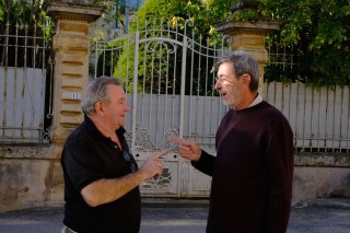 Patrick Reverdy et l’oenologue Marc Dubernet, une complicité de plus de 40 ans.